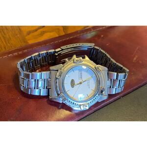 VTG 1995 Men's 45mm Guess Watch, Day/Date Window, Water Resistant